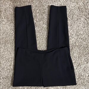 Akris Elegant Black Straight Leg Pants